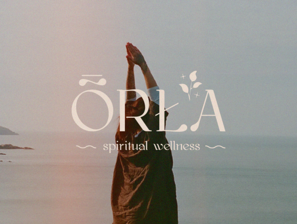 Orla spiritual wellness blog branding by fulham based design studio althea sky studios